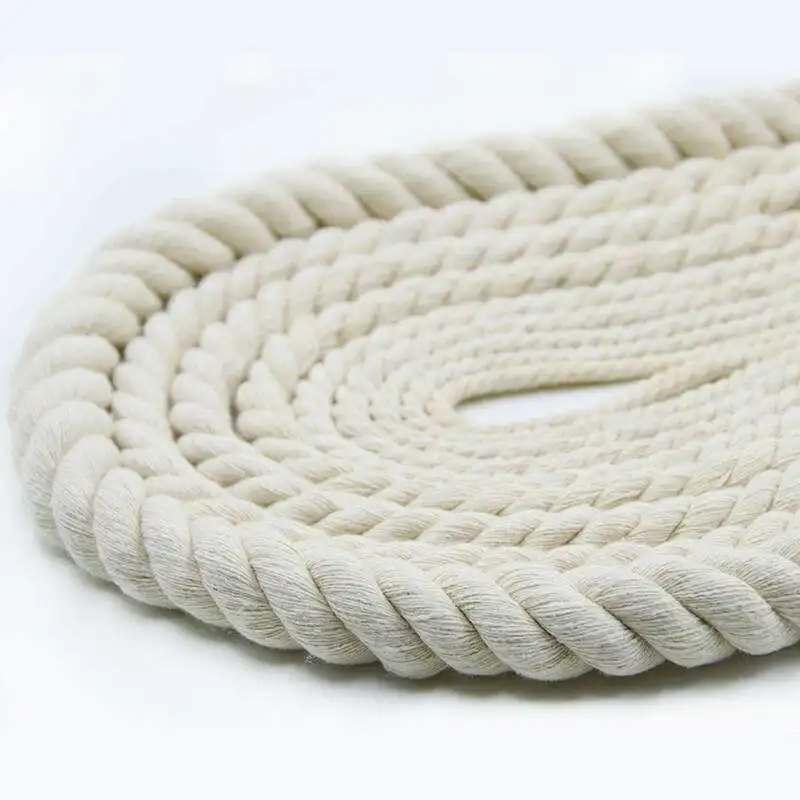4mm-20mm Cotton Rope 10 Meters for Home Decor DIY