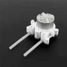 6V DC DIY насос перистальтическая дозирующая головка для аквариума