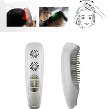 3 в 1 лазер+ светодиодный свет+ микро-ток волос regrowth массаж роста гребень Удалить scurf ремонт волос KD-3326 массажный инструмент