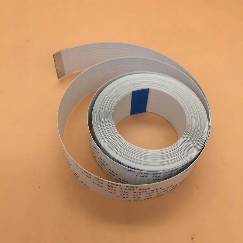 

2PCS Crystaljet printer FFC flat long date cable 14/ 16 / 18 pin connector cable for Crystaljet CJ3000 CJ4000 CJ6000 printer