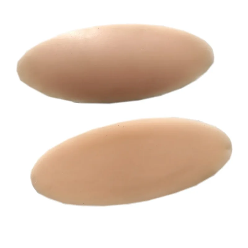 1 пара Slicone щитки для голени корректоры ног для мягких самоклеющихся для кривых тонких ног корректор красоты тела - Цвет: Beige