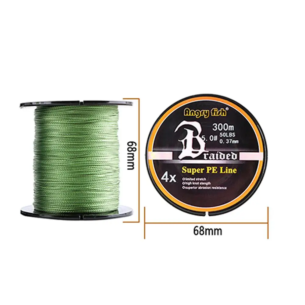 Alta Resistência 300 m 328yds 4 Trança