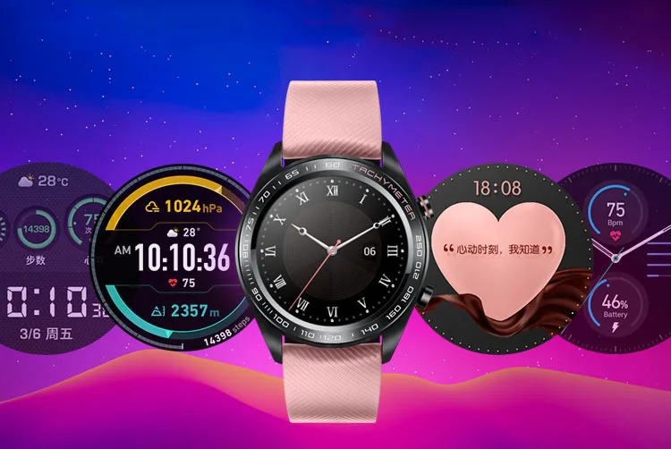 HONOR женские часы, Смарт-часы, браслет, фитнес-трекер с отслеживанием пульса, мониторинг сна, водонепроницаемый(розовый