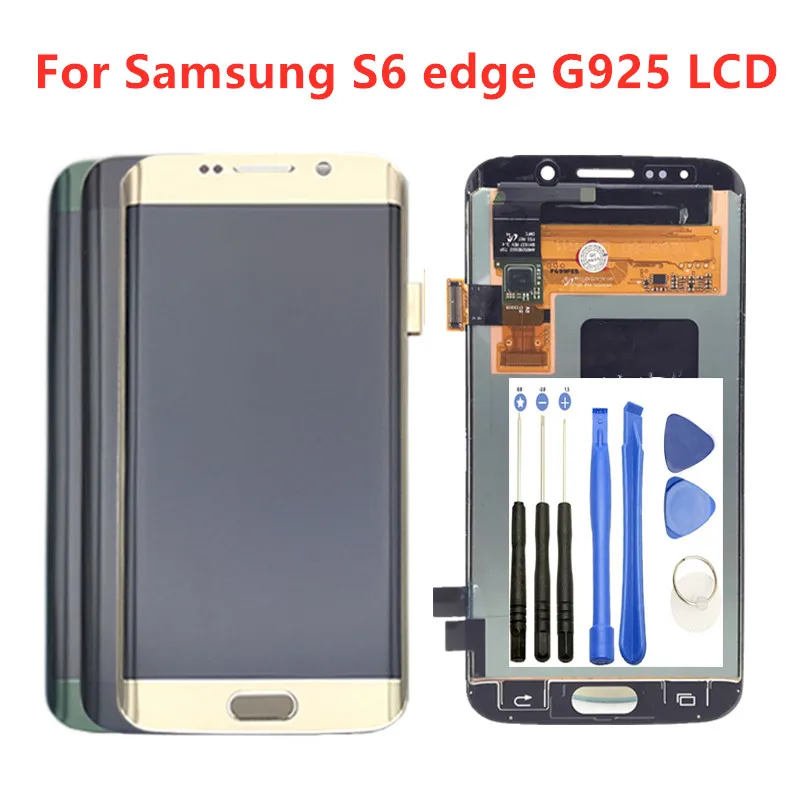 

Original Qaulity LCD Replacement For Samsung Galaxy S6 Edge G925 G925F G925I LCD Display with Touch Screen Digitizer Assembly