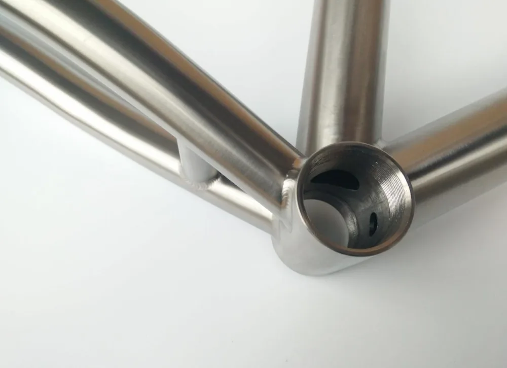Cheap Hot selling  Disc brakes  Titanium  frame  Kalosse  27.5*17 inch  frame  Titanium   MTB frame  Mountain bike 27.5er 3