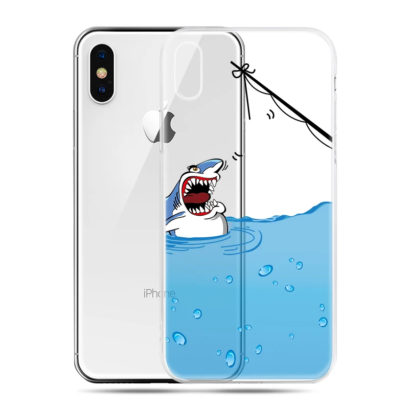 لينة سيليكون حقيبة لهاتف أي فون 5 s 5 SE 6 6 s 6 7 8 زائد TPU الكرتون نمط الهاتف حقيبة لهاتف أي فون 6 6 s 7 زائد X 10 XR XS ماكس حالات