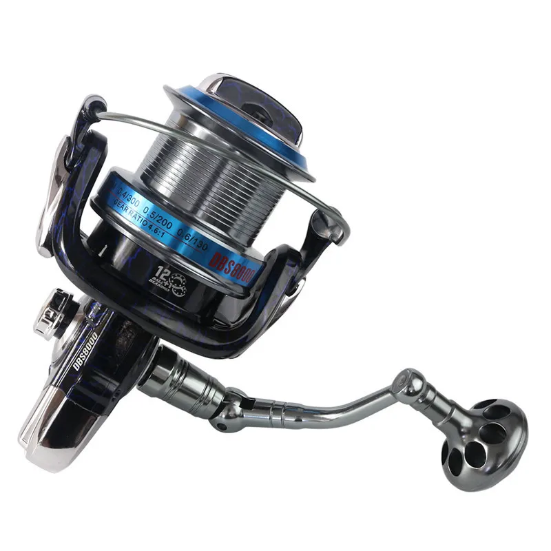

Hot Fishing Baitcasting Reel 8000-10000Series Spinning Carp Casting Wheel 4.6:1 13bb High Speed Drag 18KG Carretilhas De Pescar