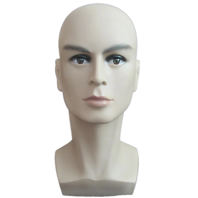 Top quality male Mannequin Head Hat Display Wig training head model head model men's head model