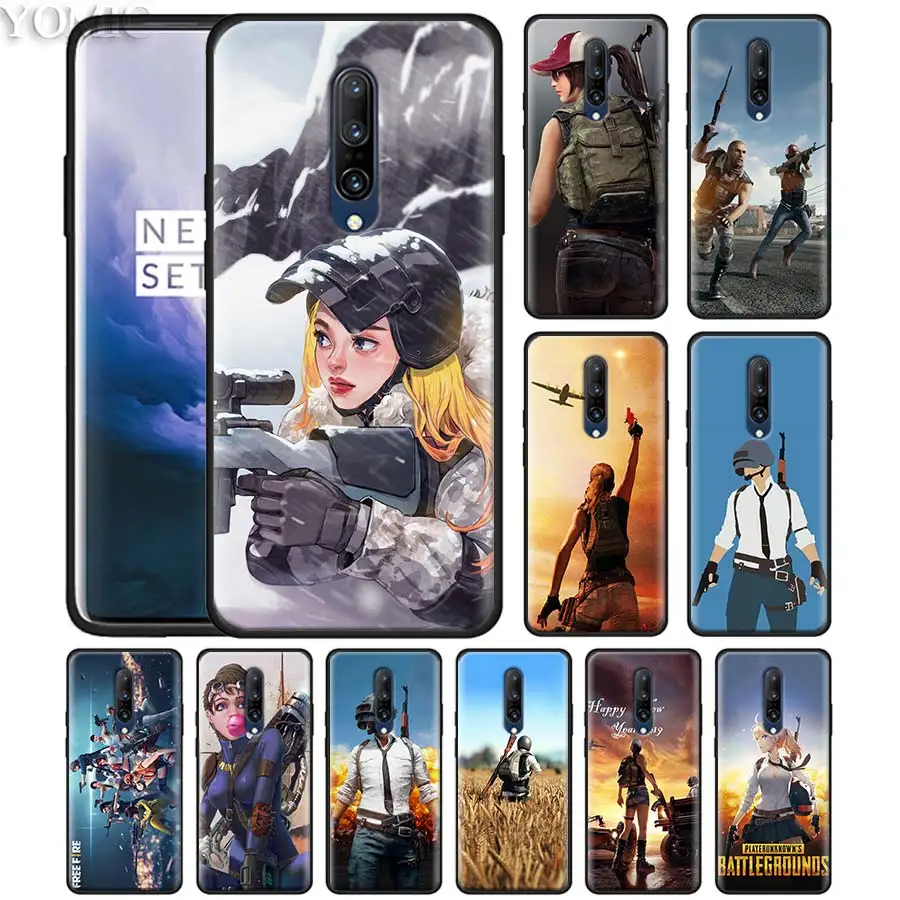Playerunknown s Battlegrounds PUBG Phone Case for font b Oneplus b font font b 7 b