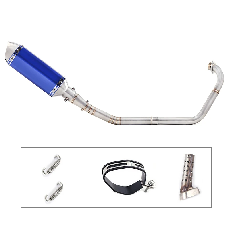 

R15 YZF-R15 MT15 Motorcycle Full System Exhaust Muffler Escape Modified Link Pipe Slip-On For yamaha R15 2008-2017