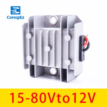 

15-80V TO 12V 1A 2A 3A DC DC Converter Waterproof Power Converter Car Step Down Reducer Power Supply Module Transformer