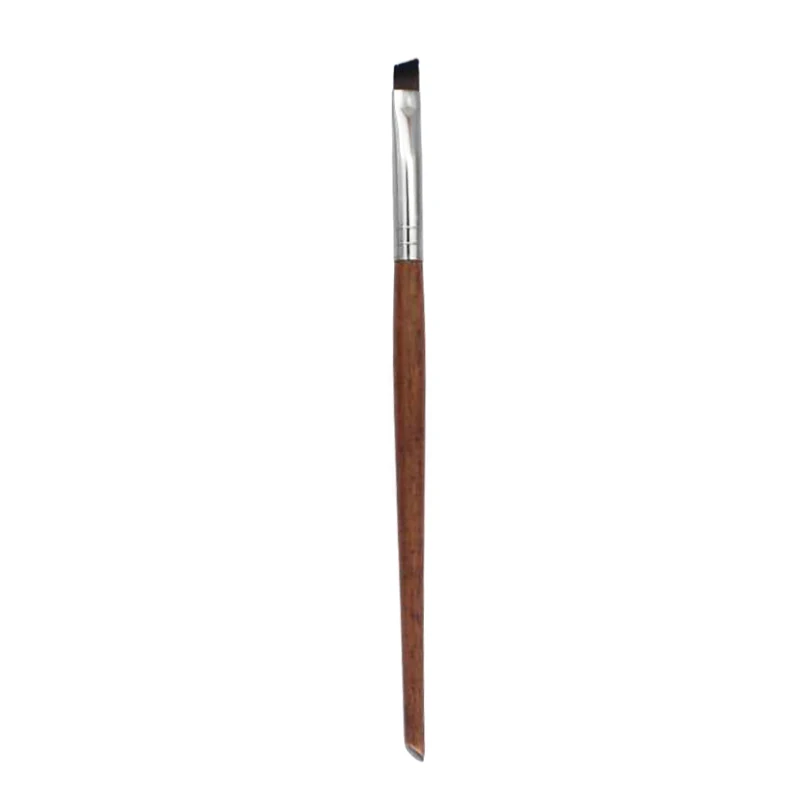 

High Quality Eye Brow Brush Natural Wood Synthetic Hair #12 Angled Eyebrow Brush Eyeliner Eyeshadow Makeup Brush