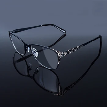 

High Quality Square Delicate Pattern Unisex Metal Classic Design Optical Frame Eyewear 70248