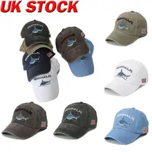 Новинка, модная мужская и женская бейсболка, Кепка унисекс, маленький регулируемый ремешок, цвета, шляпа от солнца, вышивка акулы