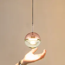 Современная люстра с хрустальными шарами подвесной светильник для спальни прикроватная Подвесная лампа для гостиной столовая Подвеска luminiare осветительные приборы
