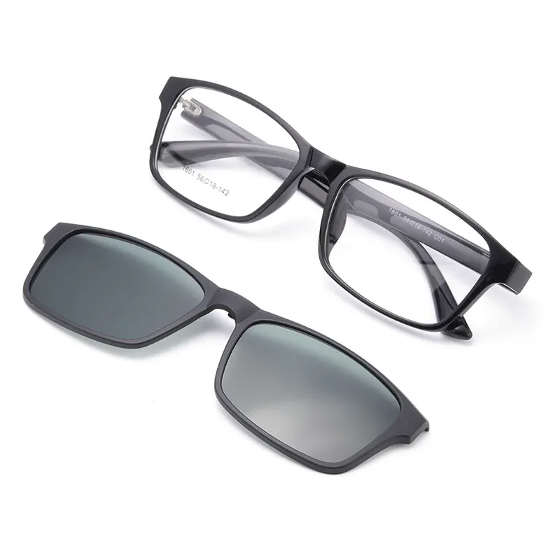 Skup Gmei Optical 1601 urltra light TR90 ramka na okulary z klips polaryzacyjny na okulary przeciwsłoneczne dla kobiet i okulary męskie