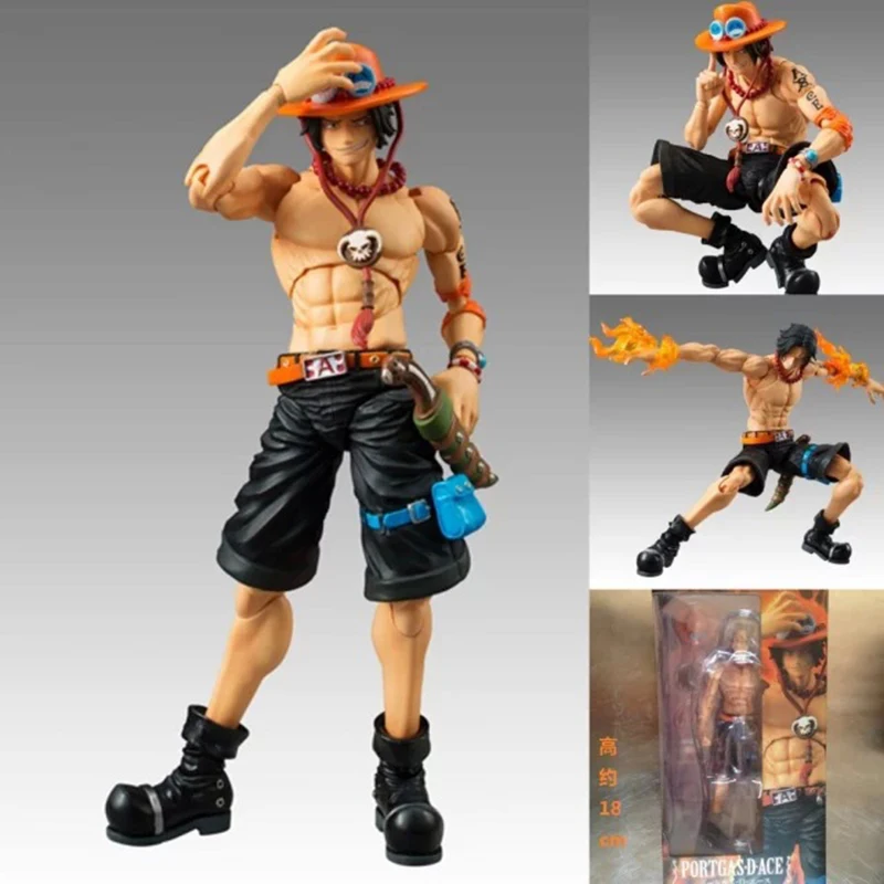 18 см одна деталь Хобби Коллекционные игрушки Фигурки Аниме Зоро BJD Portgas D Ace
