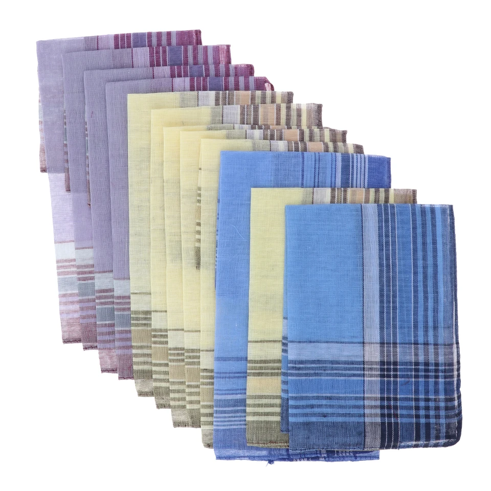 6 Fazzoletti Uomo In Cotone - Stampa Fantasia 40x40cm | Morbidi E Lavabili - Foto 7