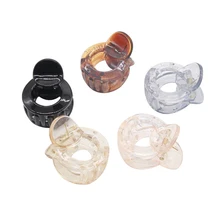 5 шт. заколки для волос, Универсальные пластиковые маленькие свежие декоративные заколки для волос, заколки для волос