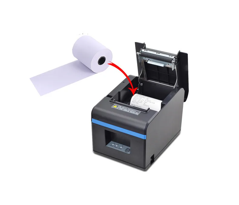 

Wholesale high-quality 80mm thermal Small ticket receipt printer automatic cutting printing USB port or Ethernet port Bluetooth