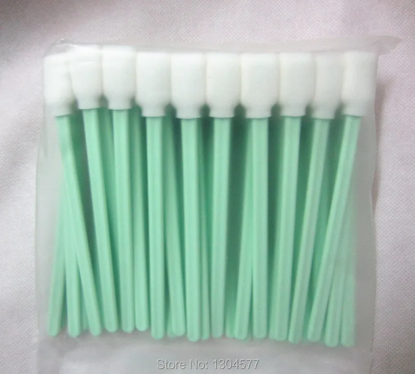 

(50 swab/pack) Cleaning Swab swabs for Epson Solvent DX2 DX3 DX4 DX5 DTG XAAR Printer Head Printer maintenance Foam Tip Cleaning