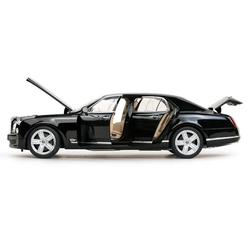 Моделирование 1:18 Bentley Mulsanne Limousine литая модель автомобиля коллекция игрушек модель автомобиля украшение подарок для детей