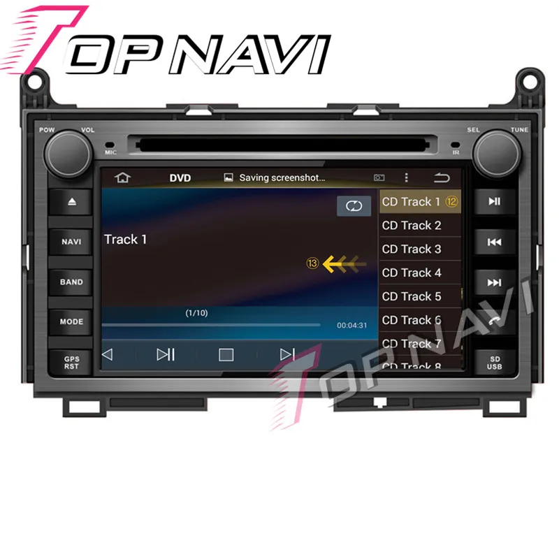 TOPNAVI 7 ''Восьмиядерный Android 8,0 Автомобильный gps навигация для dvd-плеер для Toyota Venza 2008-Авторадио DVD мультимедиа аудио плеер стерео 2 Din