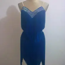 Стиль Костюмы для латинских танцев сексуальный алмаз кисточкой конкурс латиноамериканских танцев платье для женщин ребенок латинских танцев платья S-L