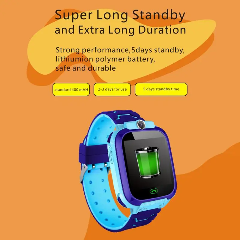 Q12 Водонепроницаемые Детские Смарт-часы SOS Antil-lost Smartwatch Детские 2G sim-карты часы трекер местоположения вызова Smartwatch PK Q50 Q90 Q52