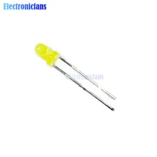 100 шт. светодиодный 3 мм желтый цвет желтый светильник супер яркий