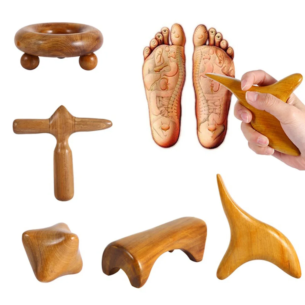 Vietnam Fragrant Wood Body Foot Reflexology Acupuncture Thai Massager Roller Therapy Meridian Tool For Blood Circulation Vietnam Fragrant Wood Body Foot Reflexology Acupuncture Thai Massager Roller Therapy Meridian Tool For Blood Circulation