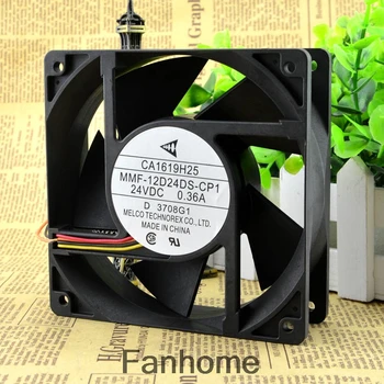

For New Mitsubishi F740 Inverter Fan CA1619H25 MMF-12D24DS-CP1 24V 0.36A