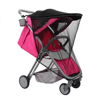 

Baby stroller sunshade with mosquito net Universal Expand sunshade area Baby cart accessories Suitable for YOYO YOYA stroller