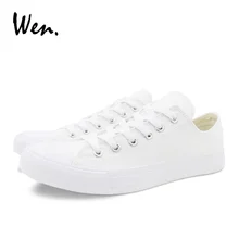 Wen 35-49 Plus Size Men Women Casual Shoes Unisex Sneakers White Black Canvas Shoes Low Top Flat Shoes Lace up Teens Wen 35-49 Plus Size Men Women Casual Shoes Unisex Sneakers White Black Canvas Shoes Low Top Flat Shoes Lace up Teens