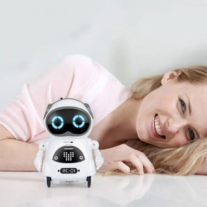Лидер продаж многоцелевой электрический Голос Смарт Мини карманный робот раннего образования взаимодействие сказка робот