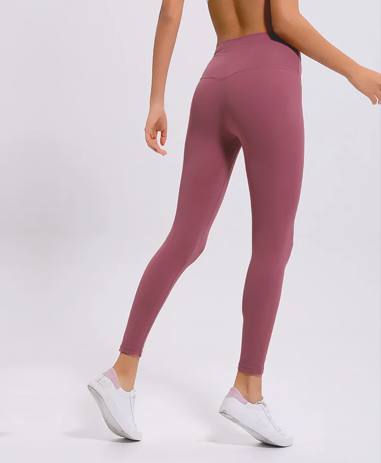 LANTECH классическая модель 2,0, Мягкие штаны для йоги на ощупь, леггинсы для спортзала, спортивная одежда, стрейчевые, для фитнеса, с высокой талией, женские колготки, штаны