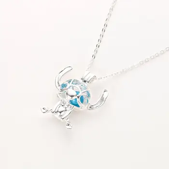 

New Trendy Long Chain Plated Circles Chocker Necklace Women Cute Lilo Stitch Jewelry Best Friends Necklace for Girls Gift