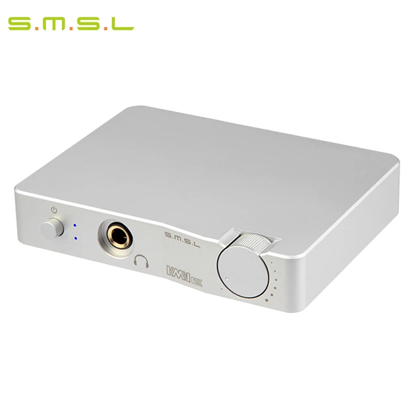 

2017 SMSL VMV V2 Audio USB DAC 32Bit/384KHz Decoder CM6631A ES9023 Audio USB DAC with Amplifier USB Input RCA Output