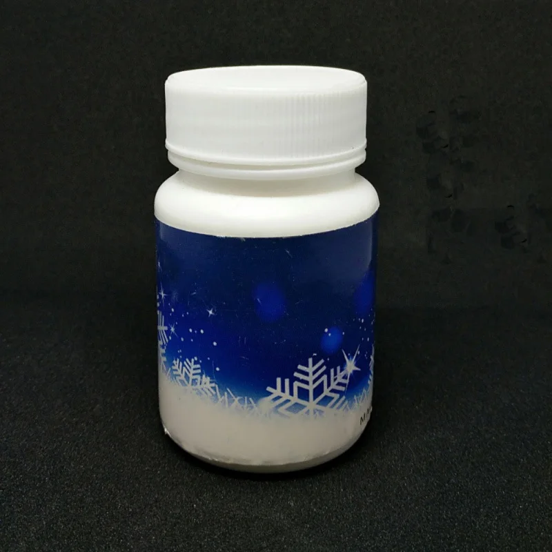 Frozen Party Snow Flake Absorbant Fake Magic Instant Snow Fluffy Winter Christmas Wedding White Snowflake Navidad Decoration