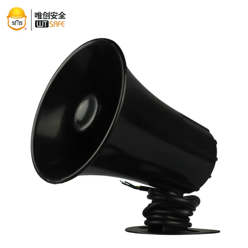 

30W Amplifier Speaker Voice Changeable 115db Electric Alarm Horn Safety Warning Alarm Public Voice Broadcasting Device