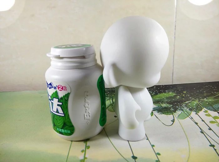 Munny силиконовая Платформа Дизайн Кукла DIY белая модель граффити ручная роспись детский Цвет заполняющий белый эмбрион игрушка