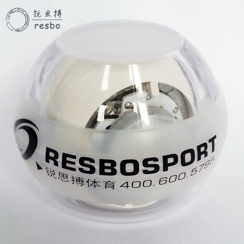 LED Mini Power Wrist Strengthen ball Luminous Forearm Gyroscope Ball Exerciser force Wrist ball Kids/Women Hand Muscle Relax H