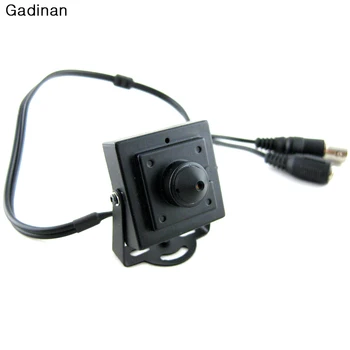 

Gadinan New Arrival Mini HD Indoor 3.7mm 700TVL 1/4'' CMOS Surveillance Color CCTV Camera