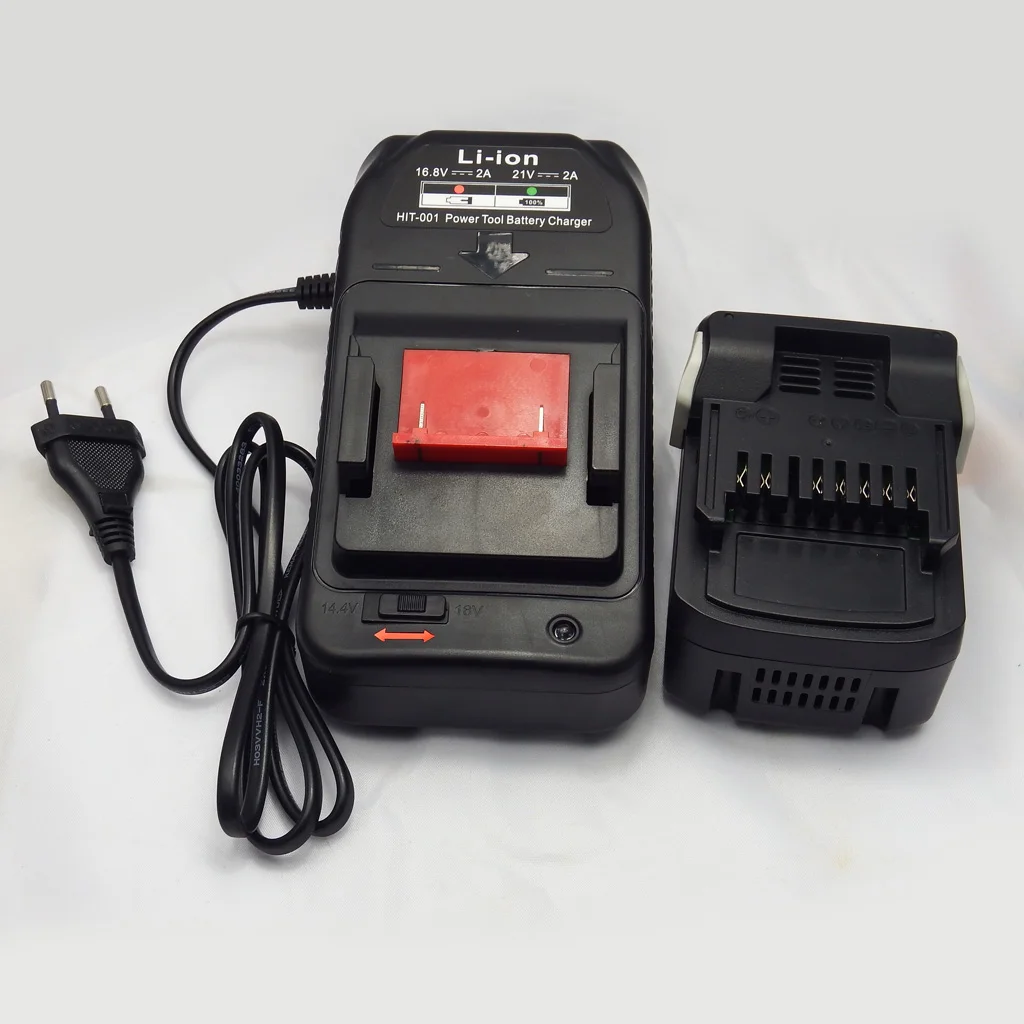 Replacement Li-ion Battery Charger for 14.4V-18v BSL1430, BSL1830 EU Plug