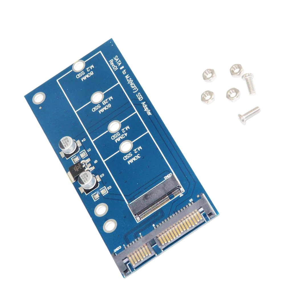 Dovewill  M2 NGFF SSD Solid State Hard Drive toSATA Converter Expansion Card Adapter 