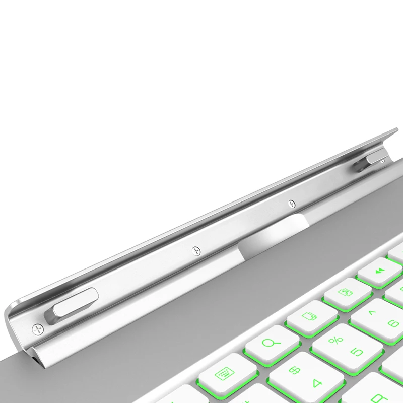 2 в 1 вращающийся алюминиевый сплав Роскошный чехол s для iPad Pro 9,7 A1893 A1954 Air 2 чехол Беспроводная Bluetooth клавиатура