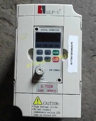 DHL/EMS HOLIP инвертор HLP-C + HLPC + 0D7523B 220V0. 75KW хорошо в состоянии для использования в отрасли-A1