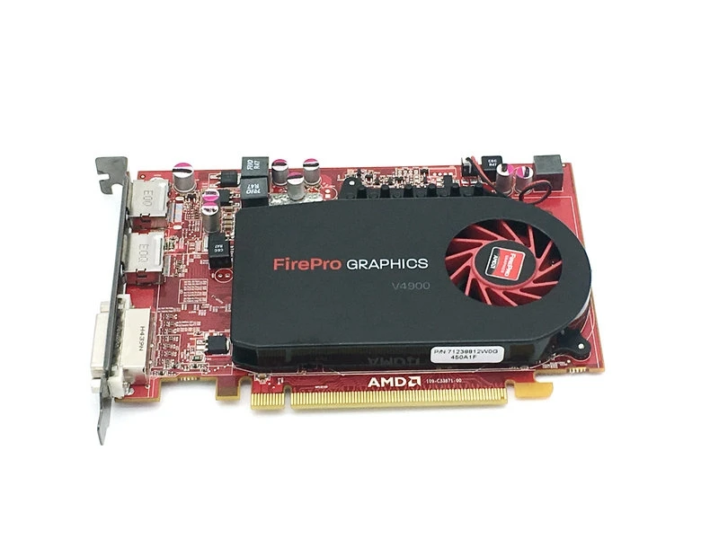 FirePro V4900 1G DDR5 профессиональная графическая карта CAD дизайн 3D монтаж