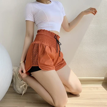 Yoga Shorts Running Women Sports Ladies Gym Shorts Ladies Sportswear Sports Wear Bottom Quick Dry Clothing Female Shorts 4