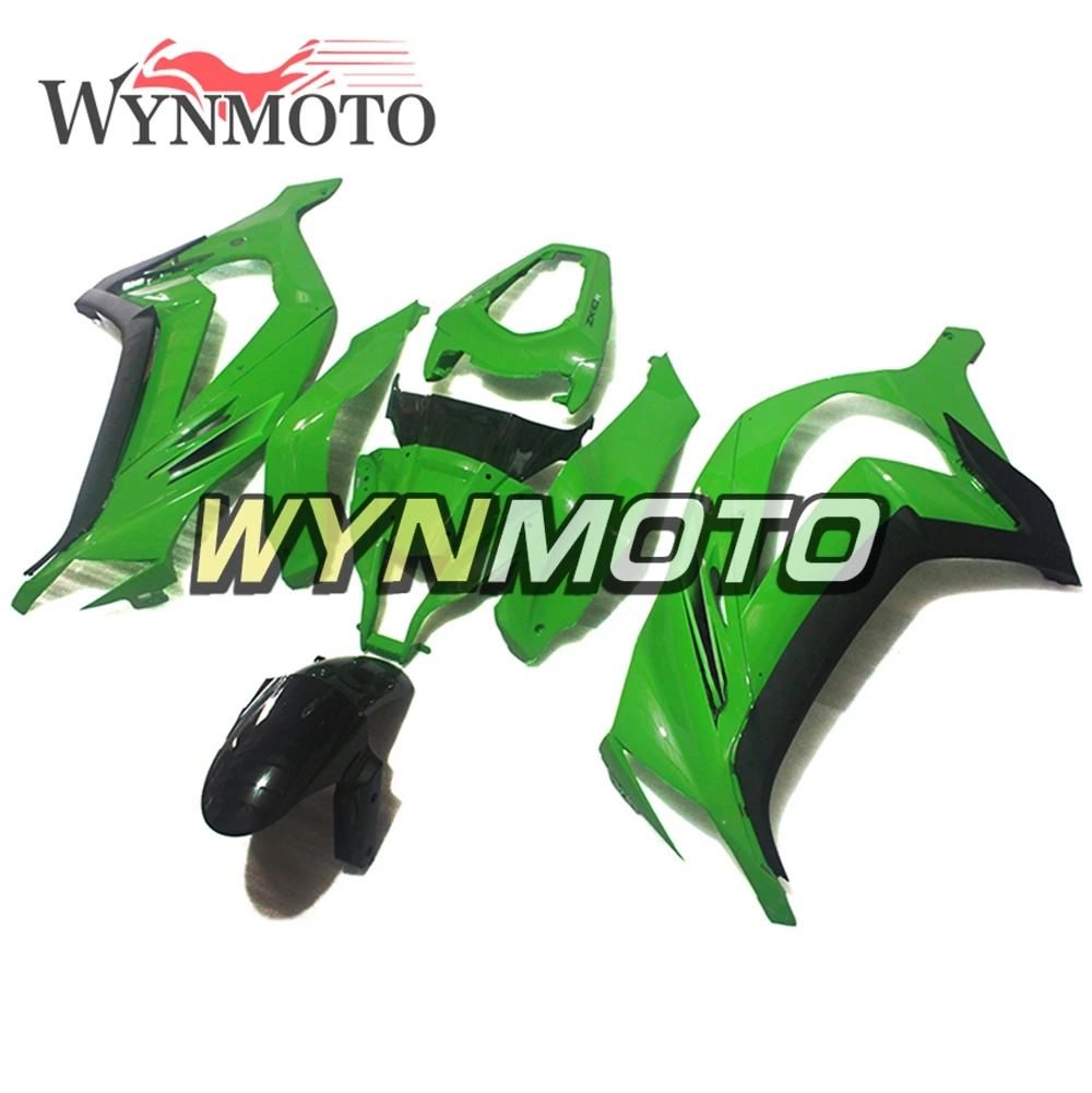 

Complete Fairings For Kawasaki ZX-10R ZX10R 2011-2015 11-15 Year Injection ABS Plastics Bodywork Kits Green Frames Covers Hulls